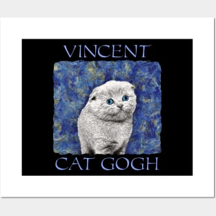 Vincent Van Gogh Cat Posters and Art